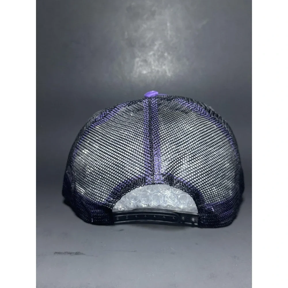 Y2K ADIO Heartagram HIM Skateboard Mesh Back Hat‎ One Size Rare